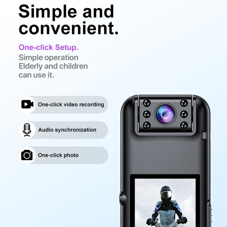 A82 IR Night Vision Rotating Lens 2K HD Video WiFi Recorder with Back Clip, A82 A82 IR Night Vision Rotating Lens 2K HD Video WiFi Recorder with Back Clip, A82